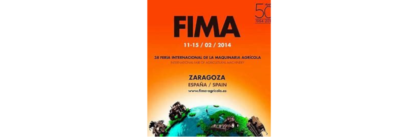 38th edition of de International exhibition of Agricultural Machinery in Zaragoza FIMA 2014